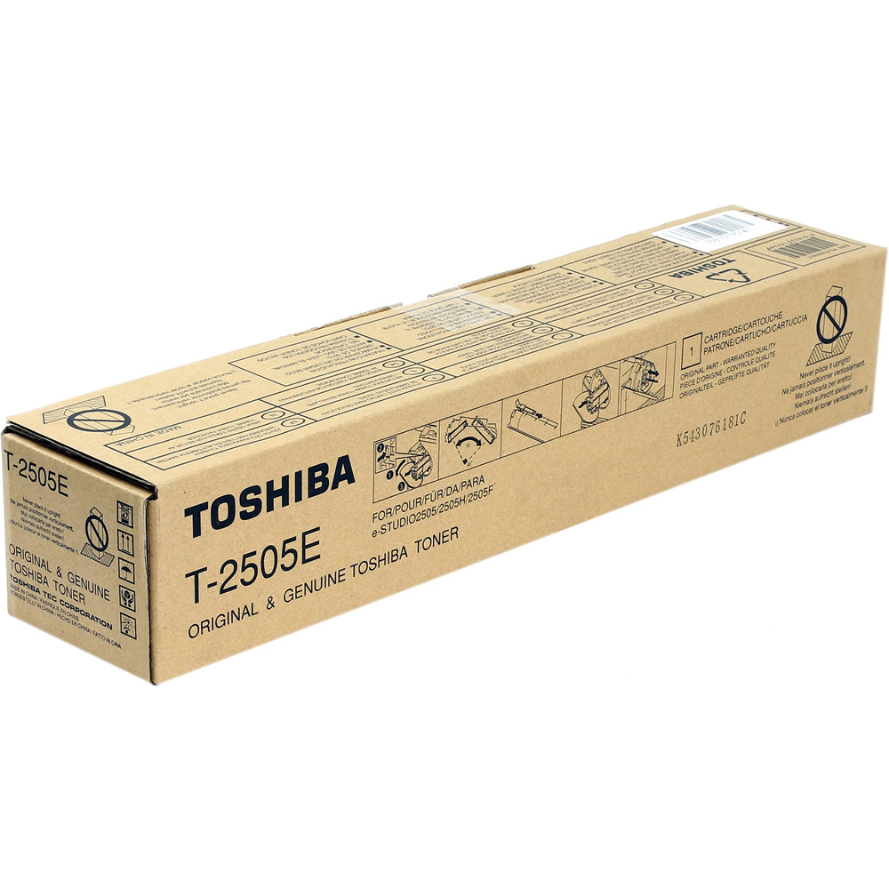 Original Toshiba T-2505E Black Toner Cartridge (6AG00005084)