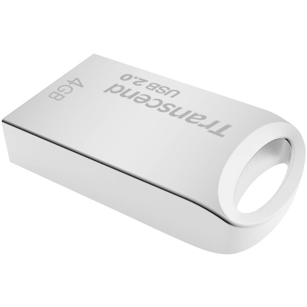 Original Transcend JetFlash 510 4GB Silver USB 2.0 Flash Drive (TS4GJF510S)