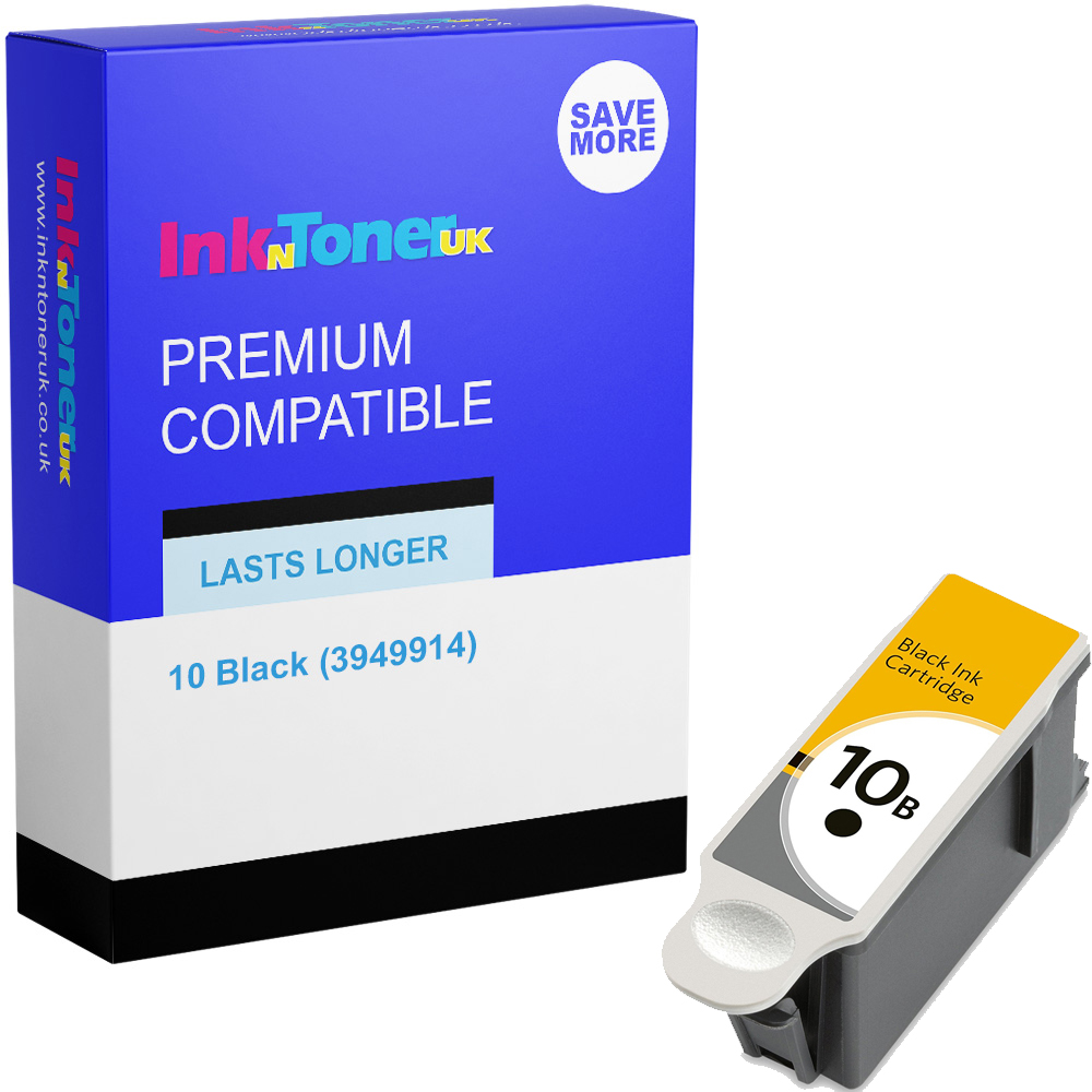 Premium Compatible Kodak 10 Black Ink Cartridge (3949914)