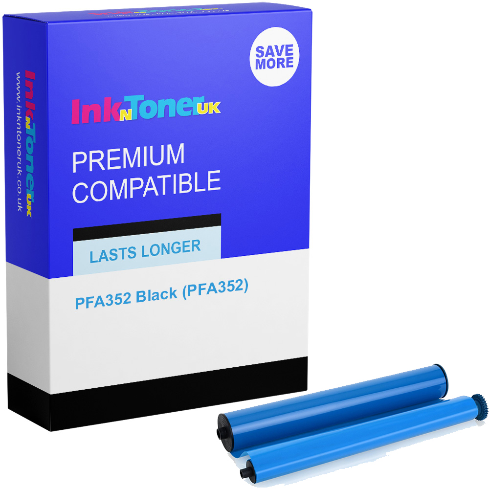 Premium Compatible Philips PFA352 Black Ink Film Thermal Ribbon (PFA352)