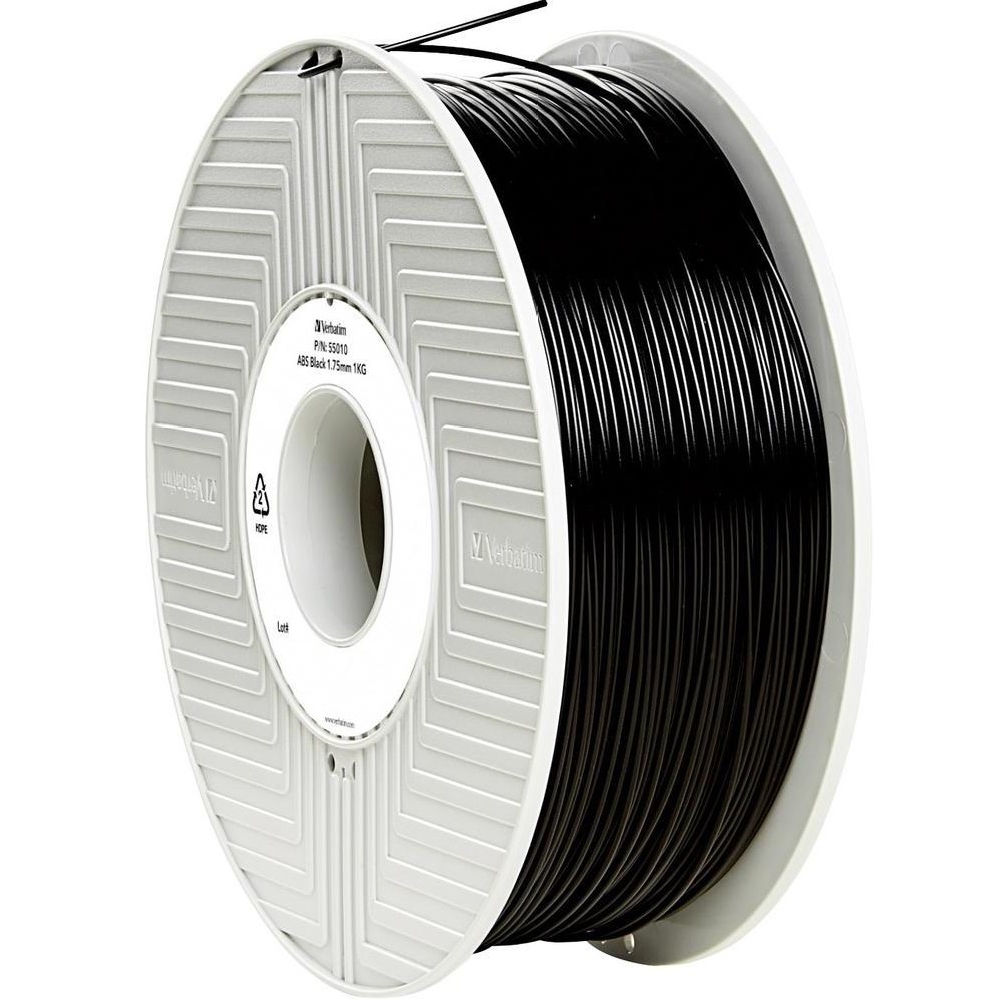 Original Verbatim Black 1.75mm 1kg ABS 3D Filament (55010)