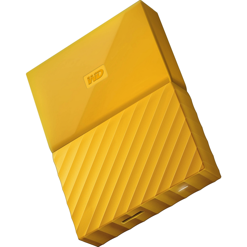 Original Western Digital My Passport Yellow 2TB USB 3.0 External Hard Drive (WDBS4B0020BOR-WESN)