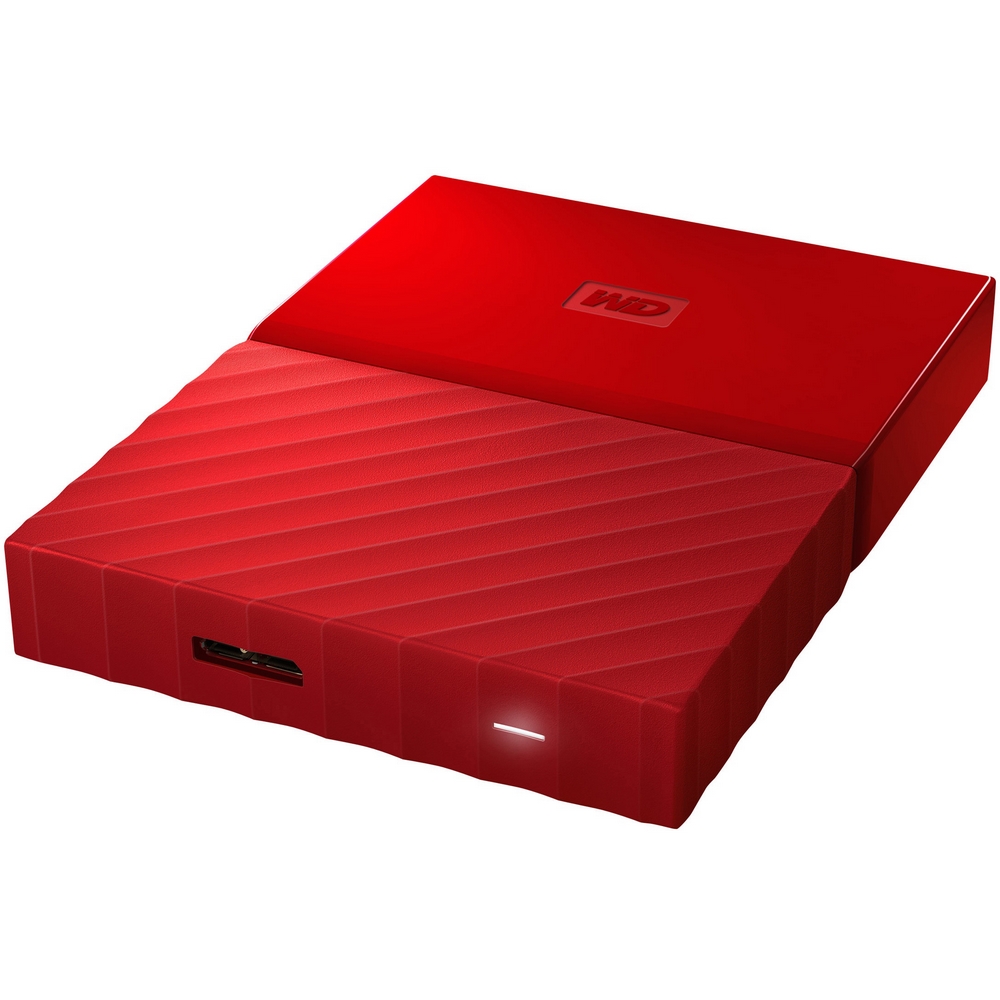 Original Western Digital My Passport Red 1TB USB 3.0 External Hard Drive (WDBYNN0010BRD-WESN)