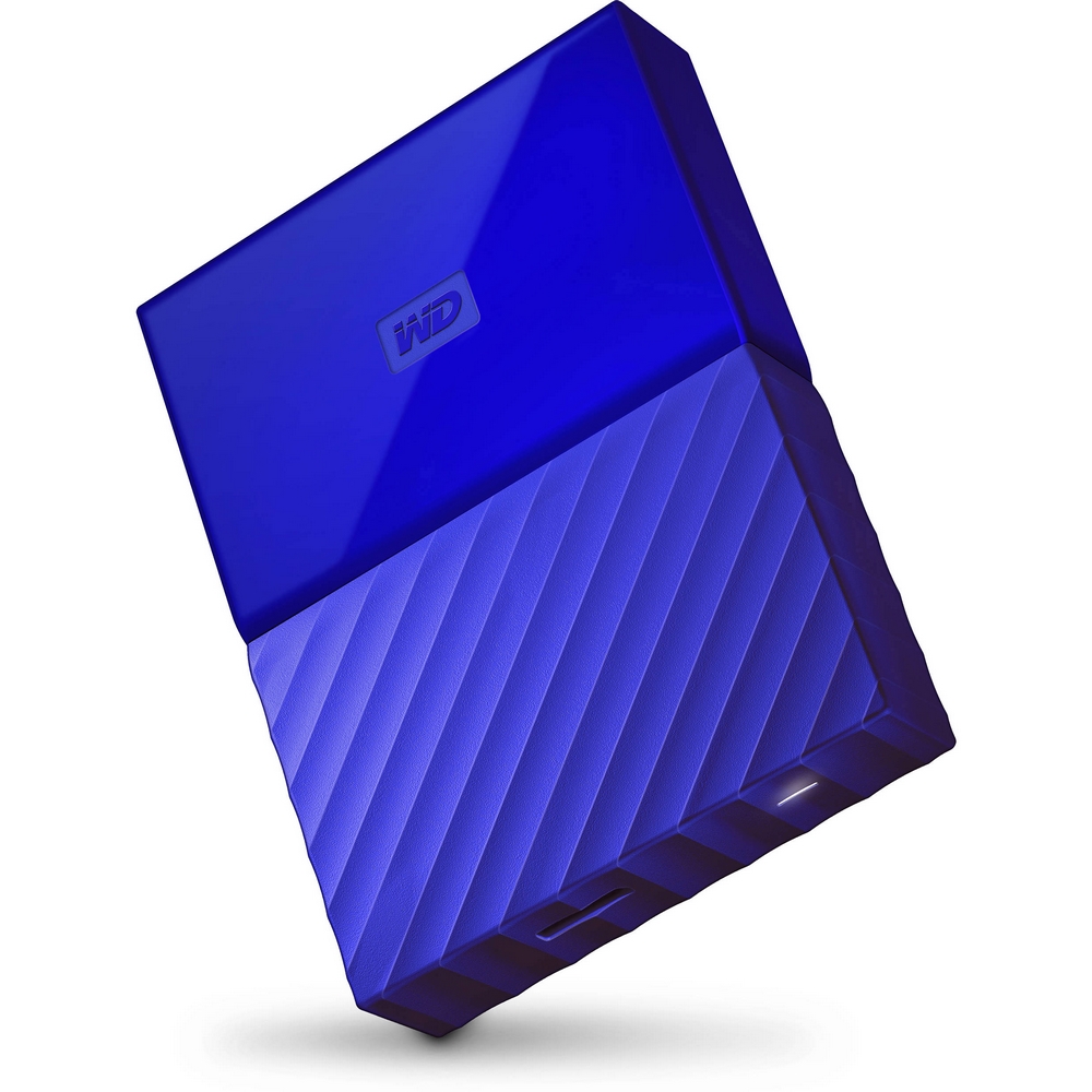 Original Western Digital My Passport Blue 4TB USB 3.0 External Hard Drive (WDBYFT0040BBL-WESN)