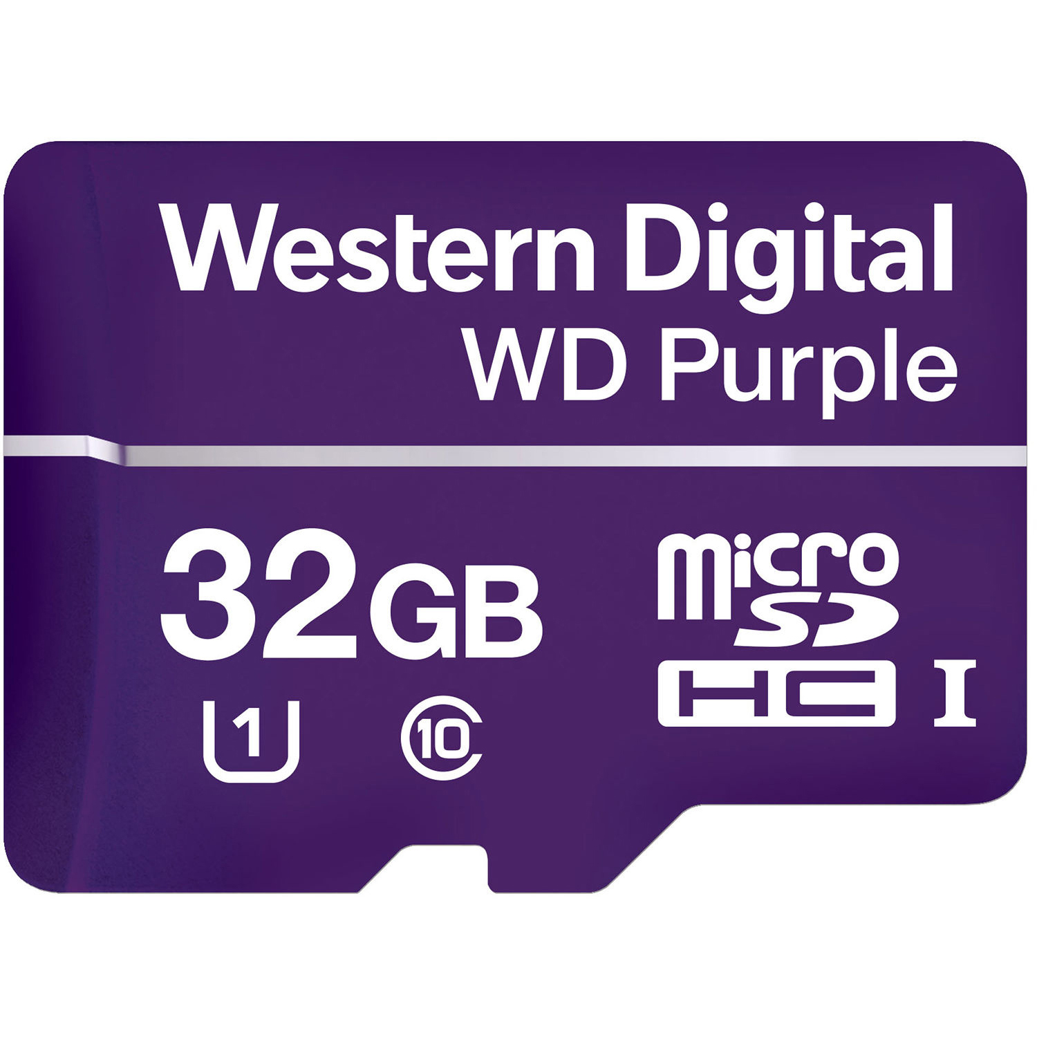 Original Western Digital Purple 32GB MicroSDHC Memory Card (WDD032G1P0A)