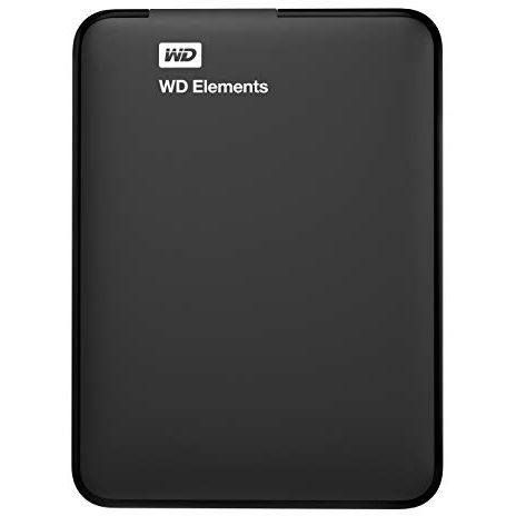 Original Western Digtial Elements 500GB External Hard Drive (WDBUZG5000ABKWE)