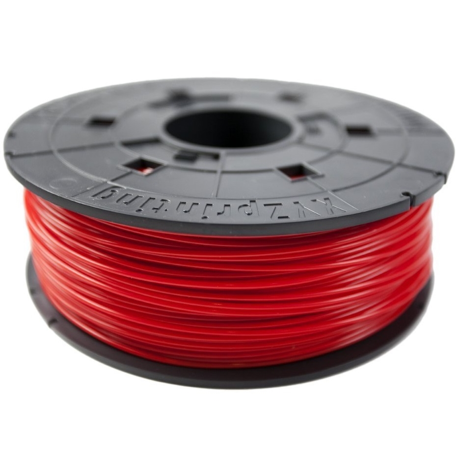 Original XYZprinting Red 1.75mm ABS Refill 3D Filament Cartridge (RF10BXEU04H)