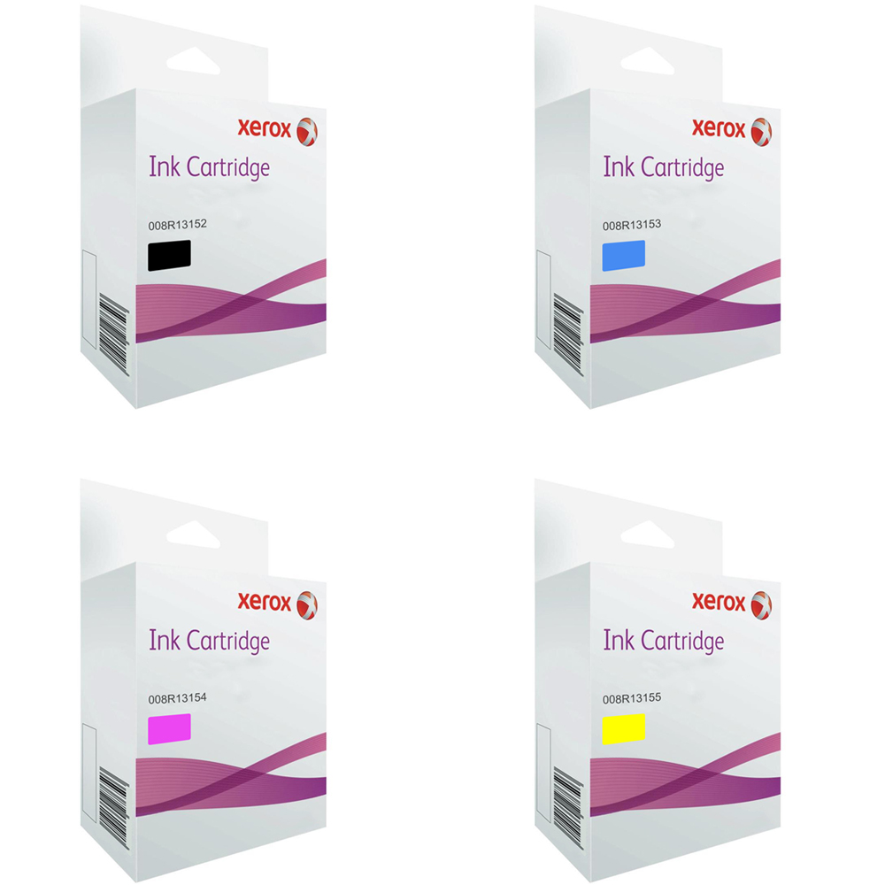 Original Xerox 8R1315 CMYK Multipack Ink Cartridges (008R13152/ 008R13153/ 008R13154/ 008R13155)