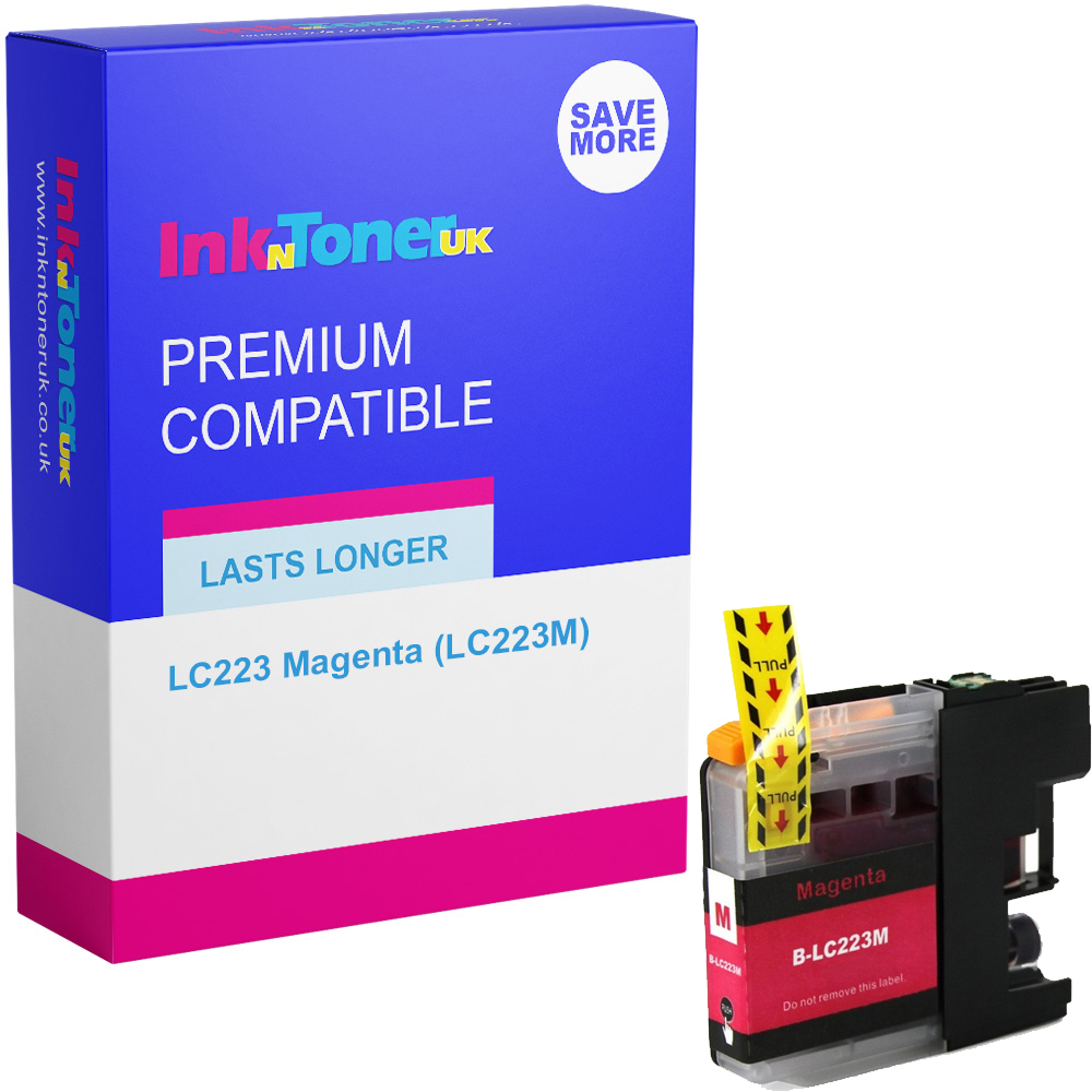 Premium Compatible Brother LC223 Magenta Ink Cartridge (LC223M)