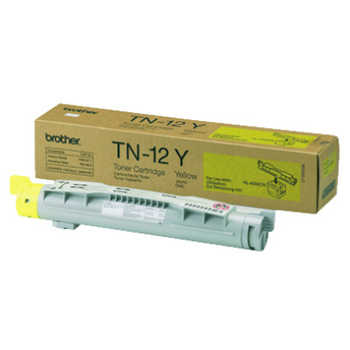 Original Brother TN-12Y Yellow Toner Cartridge (TN12Y)