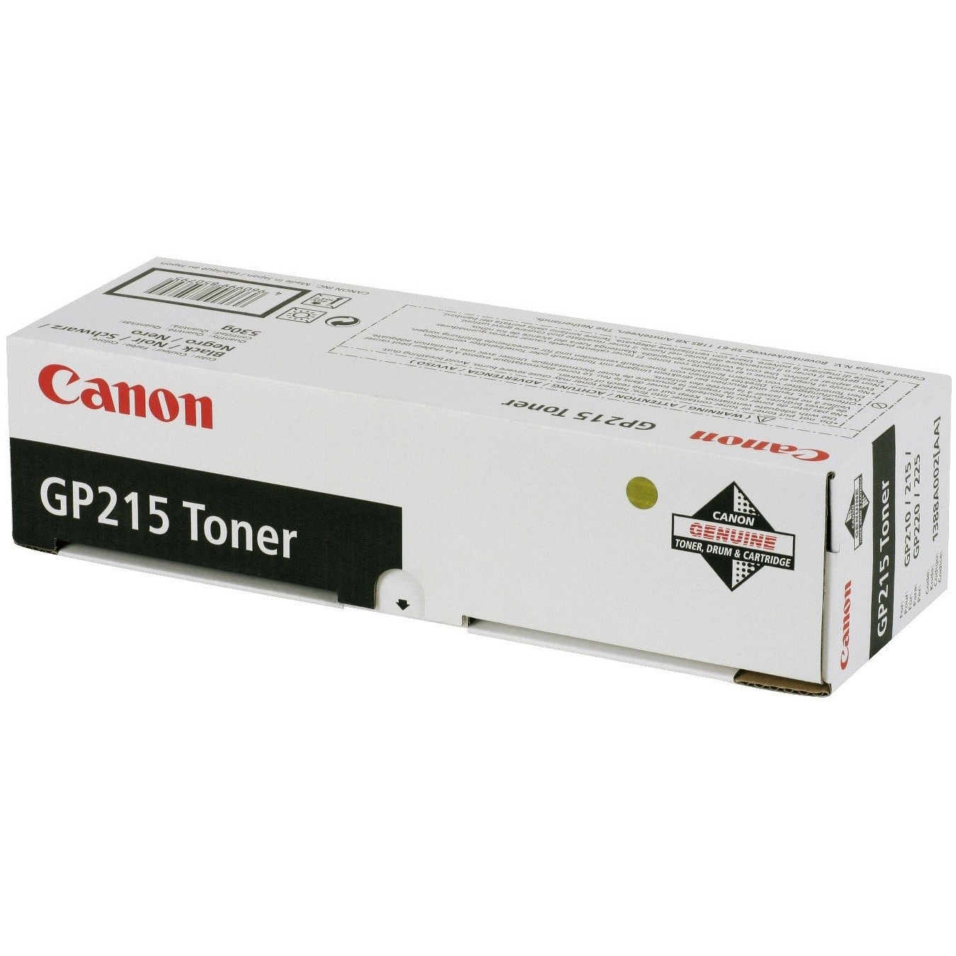 Original Canon GP215 Black Toner Cartridge (1388A002)