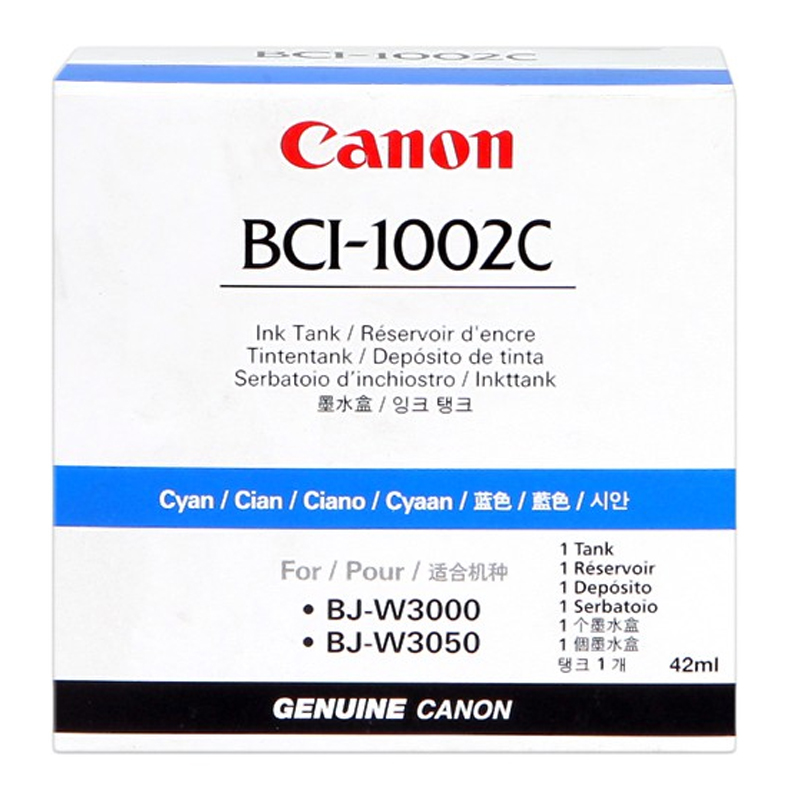 Original Canon BCI-1002C Cyan Ink Cartridge (5835A001AA)