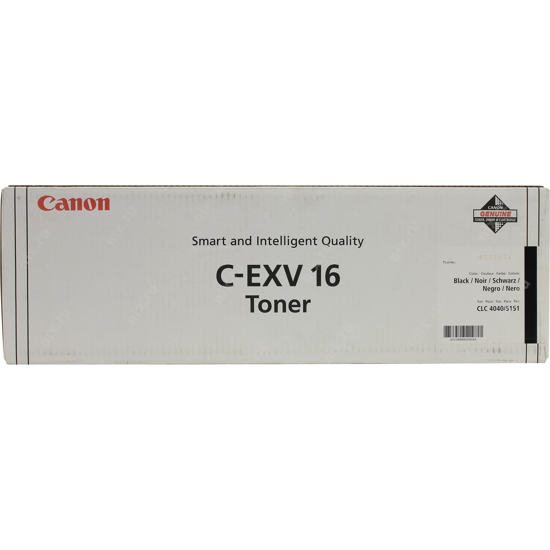 Original Canon C-EXV16 Black Toner Cartridge (1069B002AA)