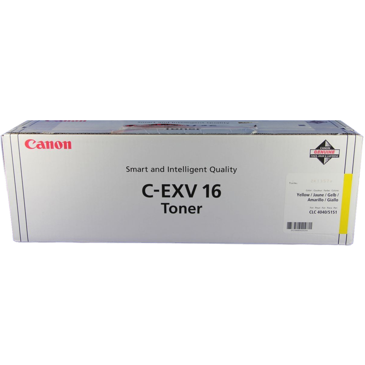 Original Canon C-EXV16 Yellow Toner Cartridge (1066B002AA)