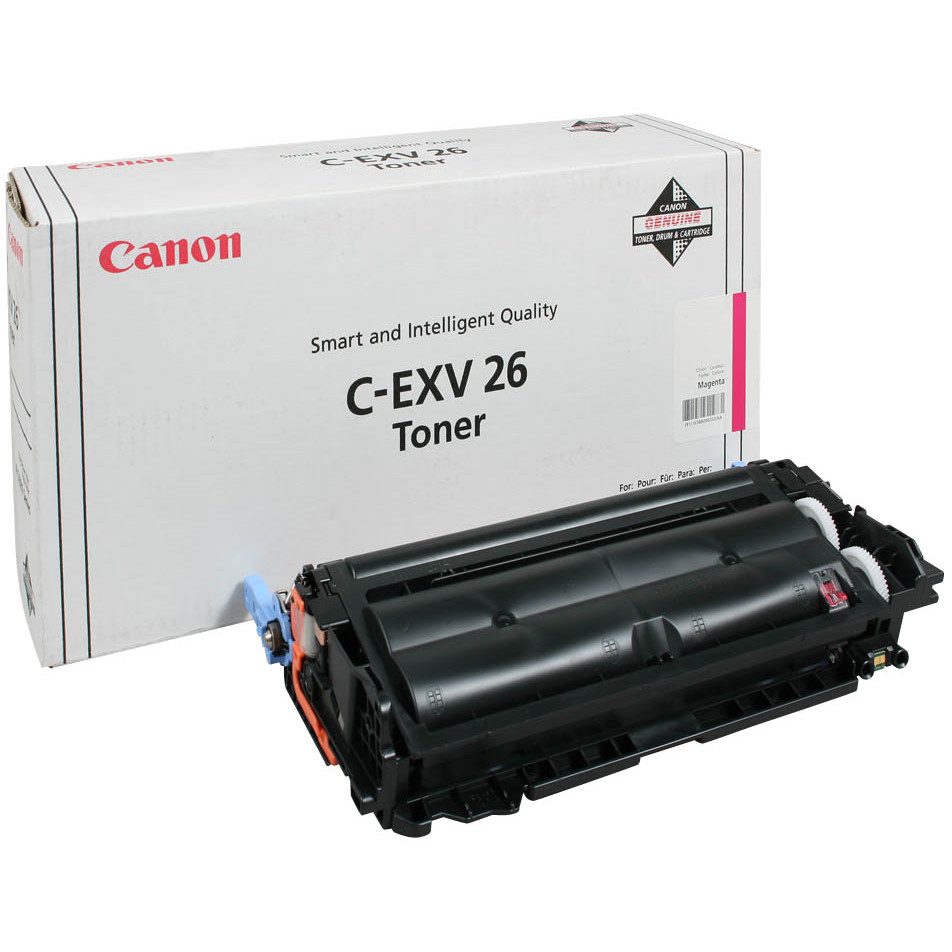 Original Canon C-EXV26 Magenta Toner Cartridge (1658B006AA)