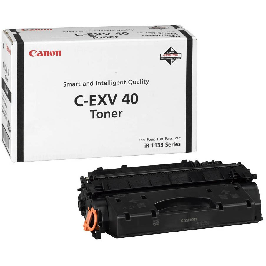 Original Canon C-EXV40 Black Toner Cartridge (3480B006AA)