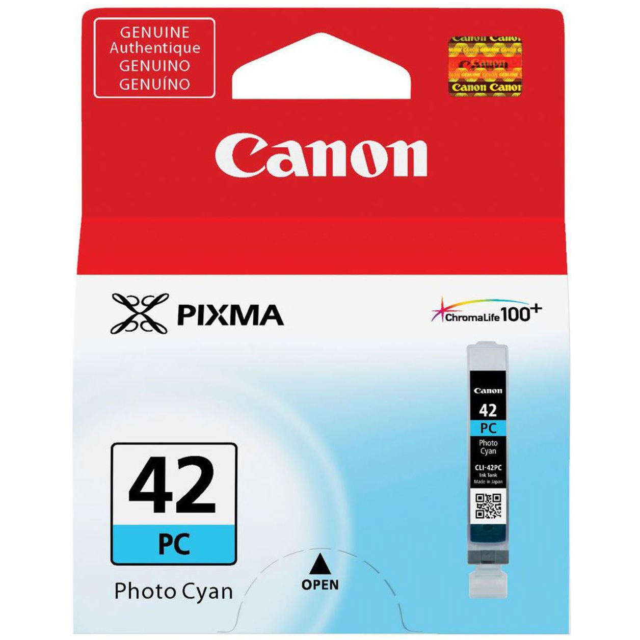 Original Canon CLI-42PC Photo Cyan Ink Cartridge (6388B001)