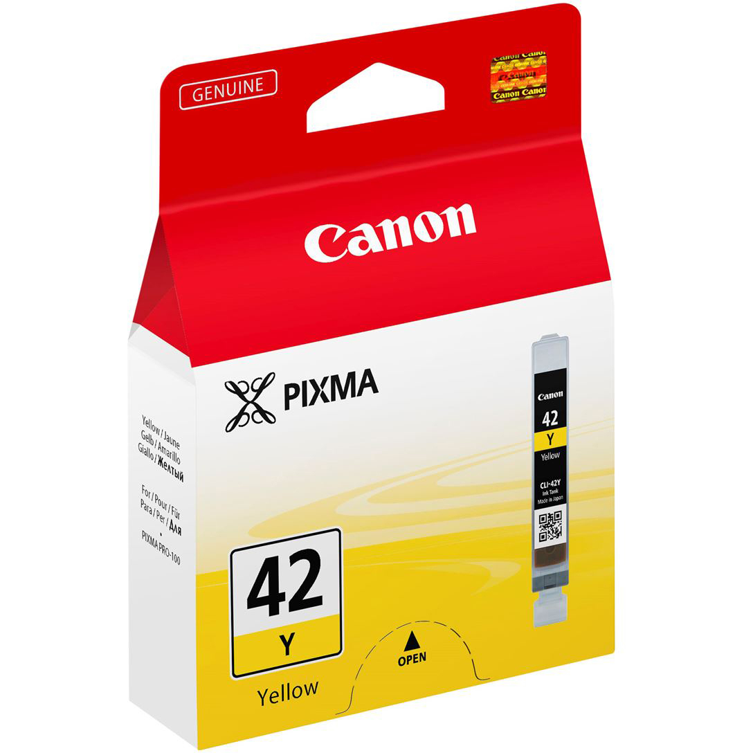 Original Canon CLI-42Y Yellow Ink Cartridge (6387B001)