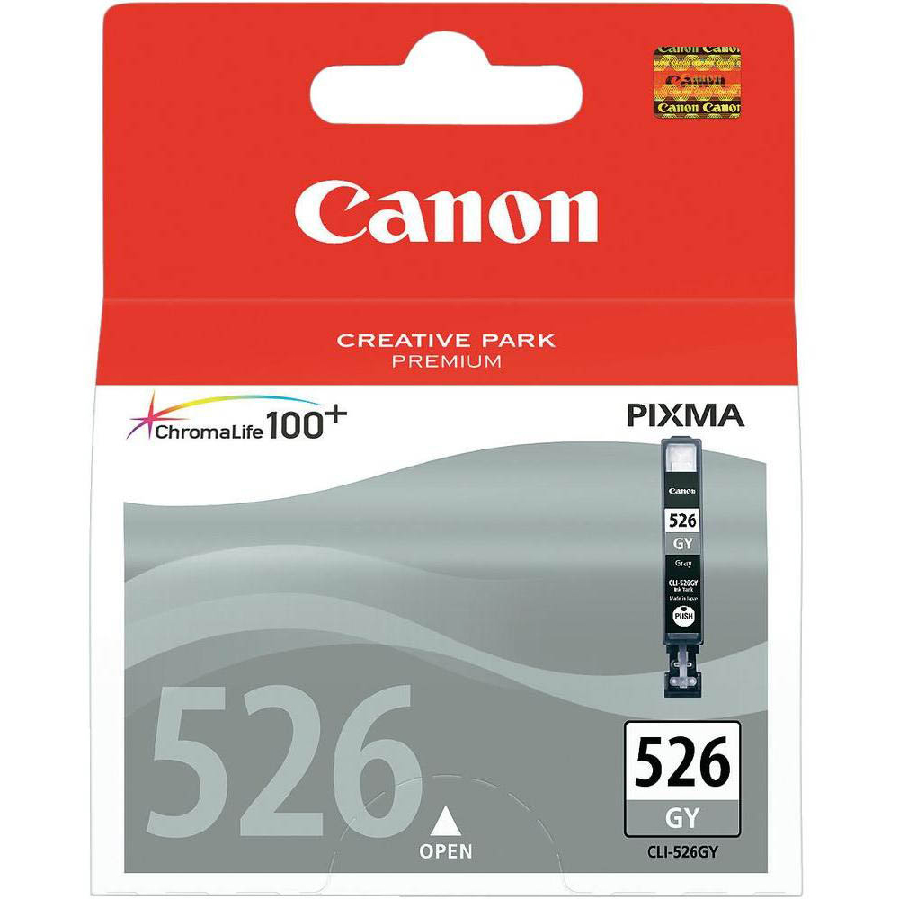 Original Canon CLI-526GY Grey Ink Cartridge (4544B001)