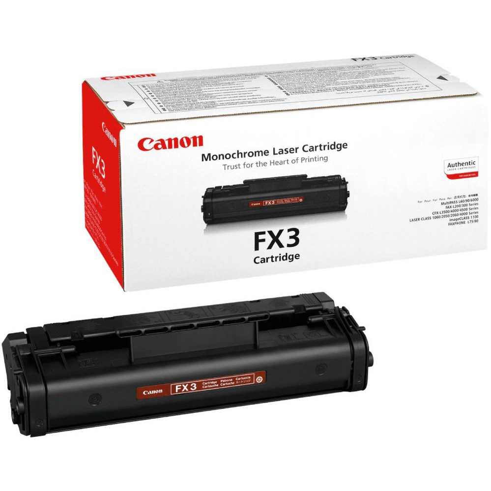 Original Canon FX3 Black Toner Cartridge (1557A003BA)