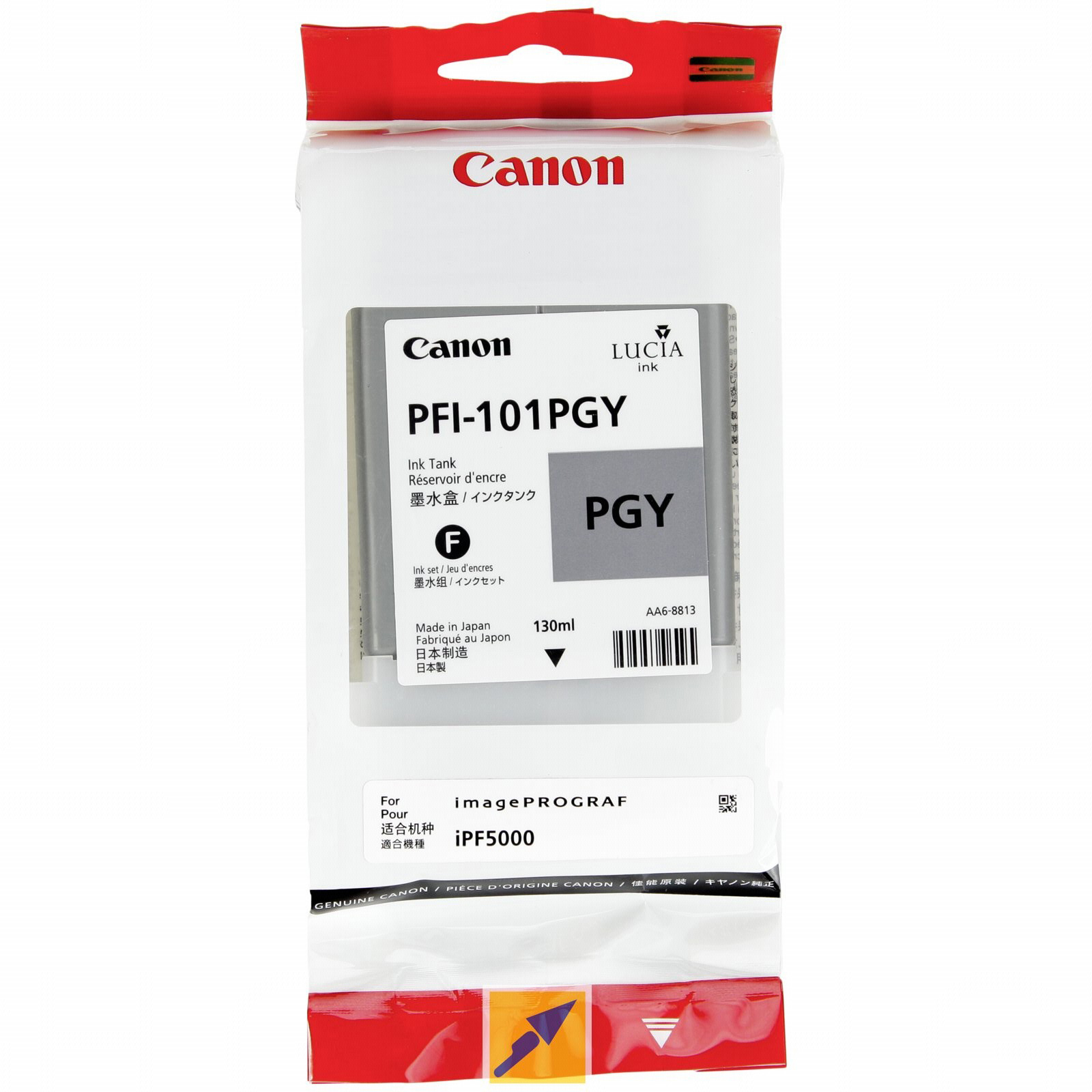 Original Canon PFI-101PGY Photo Grey Ink Cartridge (0893B001AA)