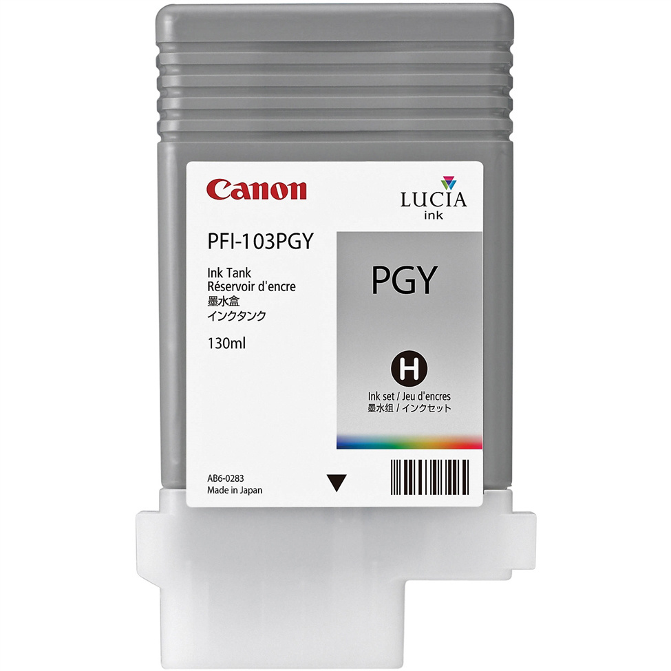 Original Canon PFI-103PGY Photo Grey Ink Cartridge (2214B001AA)