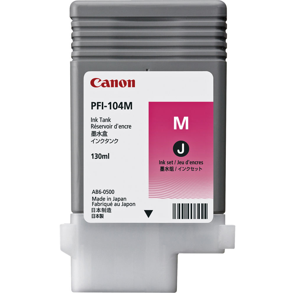 Original Canon PFI-104M Magenta Ink Cartridge (3631B001AA)