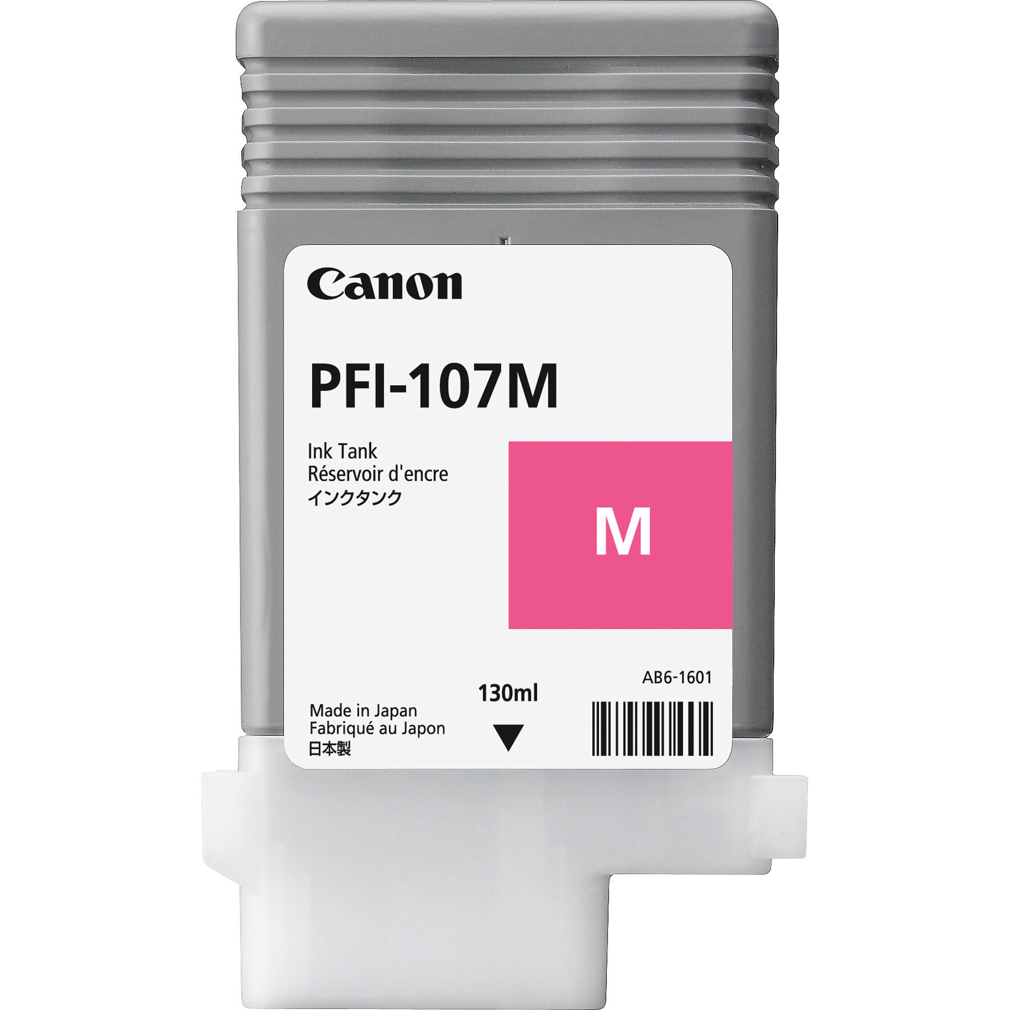 Original Canon PFI-107M Magenta Ink Cartridge (6707B001AA)