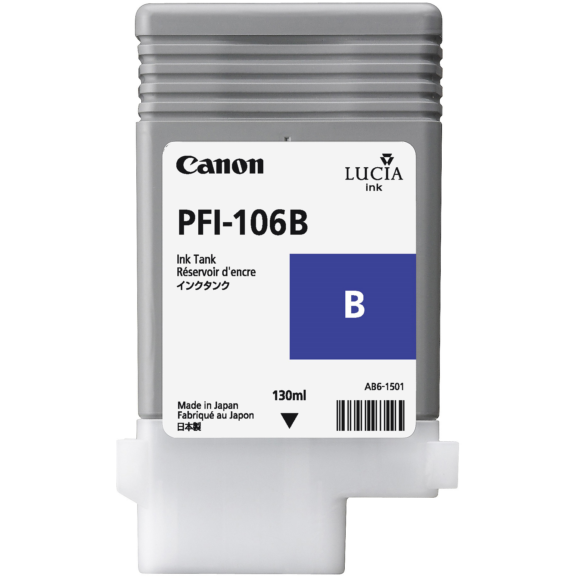 Original Canon PFI-106B Blue Ink Cartridge (PFI106B)