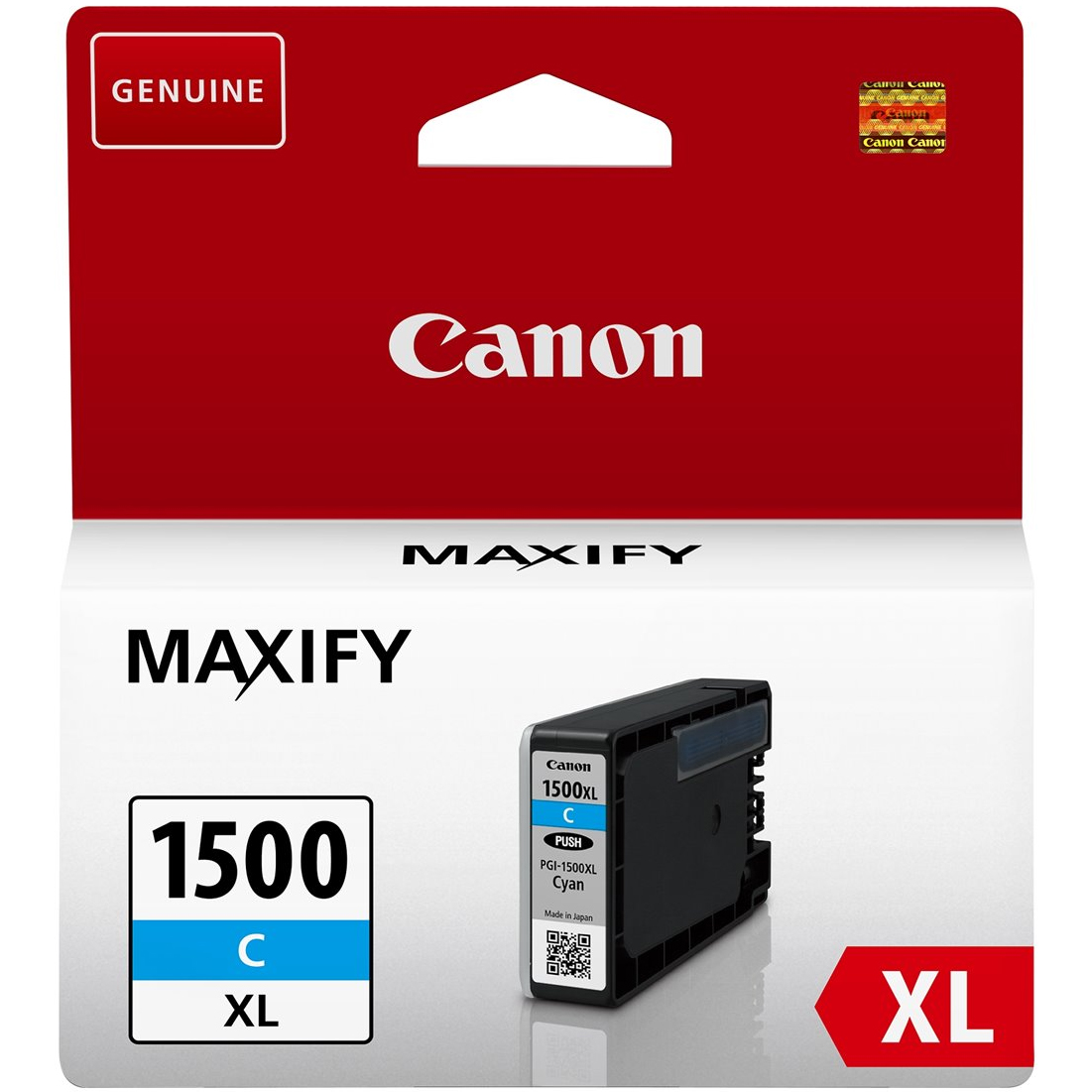 Original Canon PGI-1500CXL Cyan High Capacity Ink Cartridge (9193B001)
