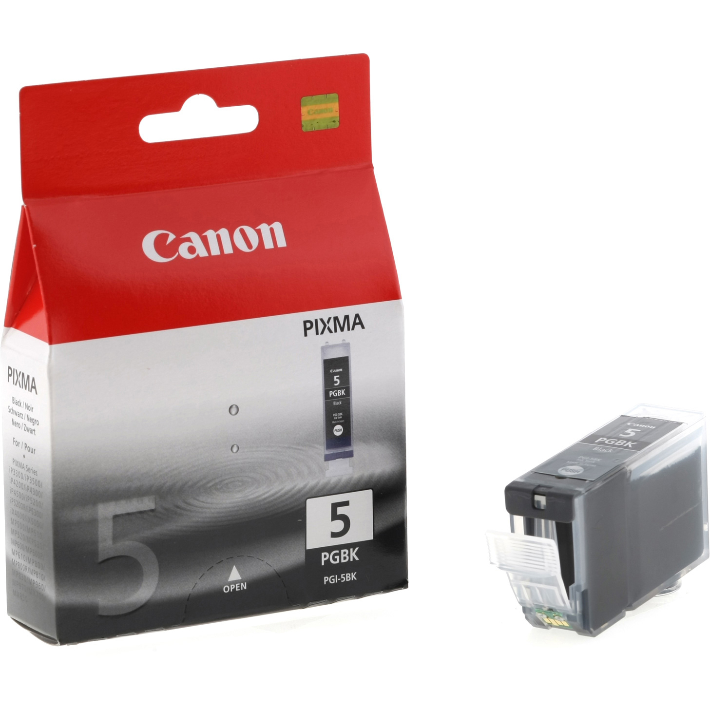 Original Canon PGI-5 Black Ink Cartridge (0628B001)