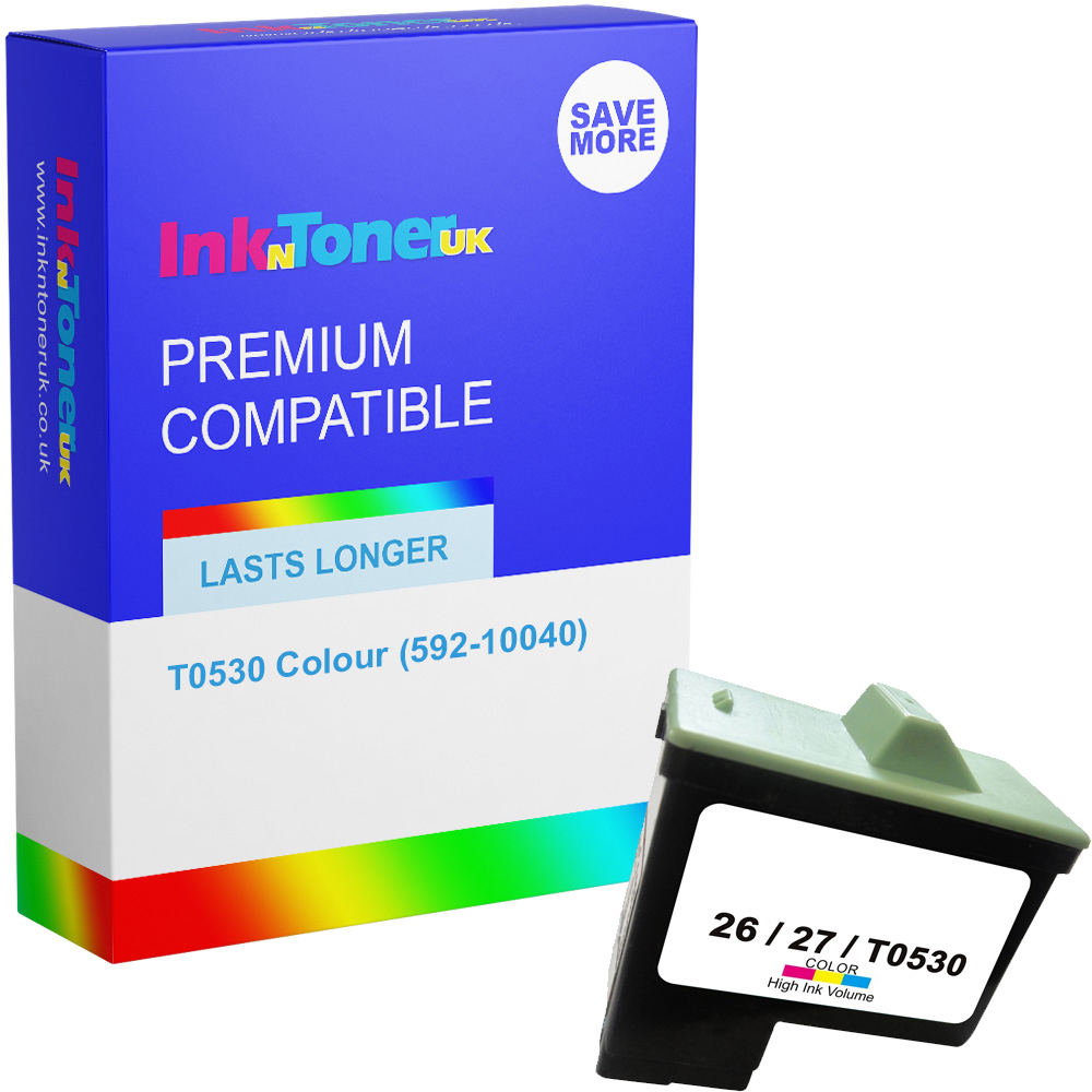 Premium Remanufactured Dell T0530 Colour Ink Cartridge (592-10040)