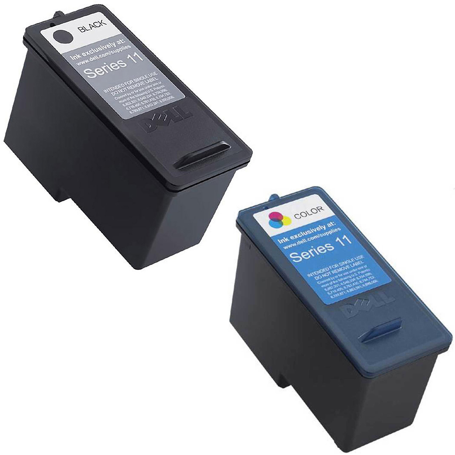 Original Dell Series 11 Black & Colour Combo Pack High Capacity Ink Cartridges (592-10275 & 592-10276)
