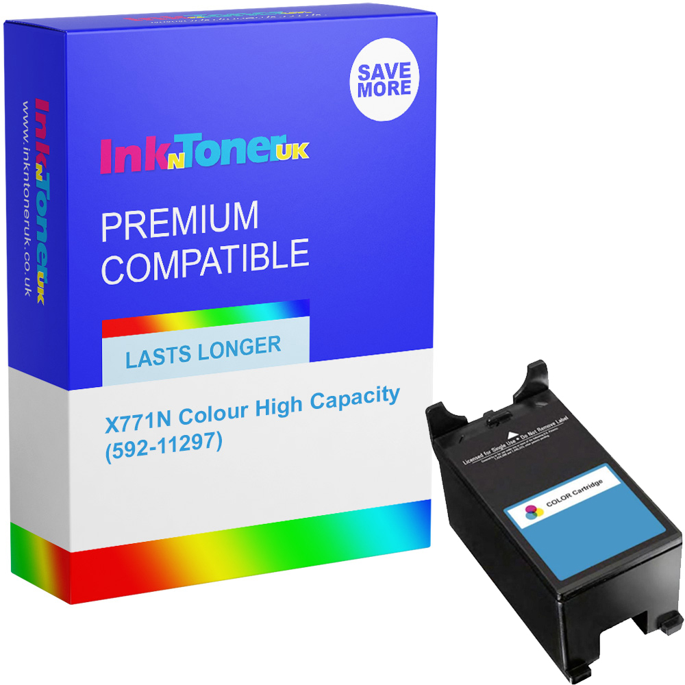 Premium Compatible Dell X771N Colour High Capacity Ink Cartridge (592 ...