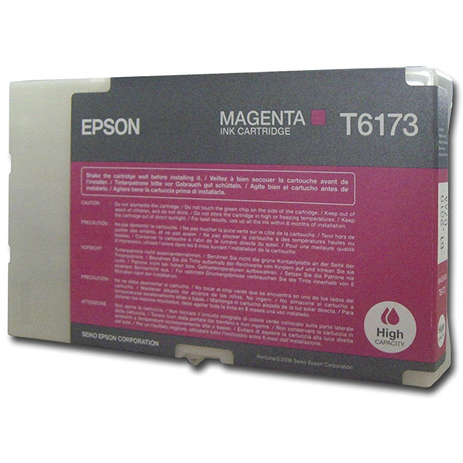 Original Epson T6173 Magenta High Capacity Ink Cartridge (C13T617300)