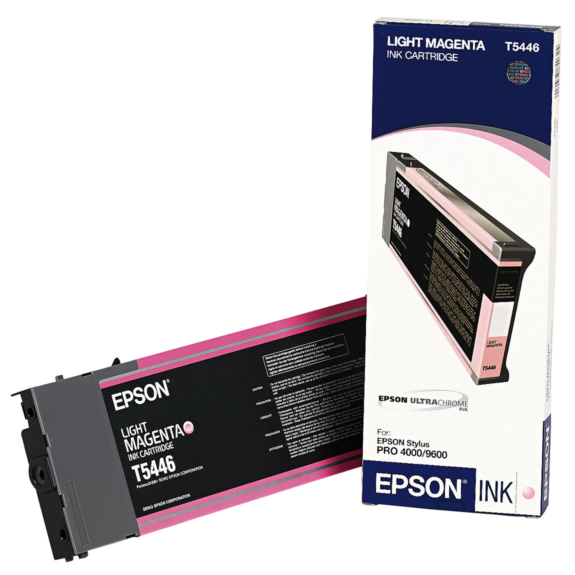 Original Epson T5446 Light Magenta Ink Cartridge (C13T544600)