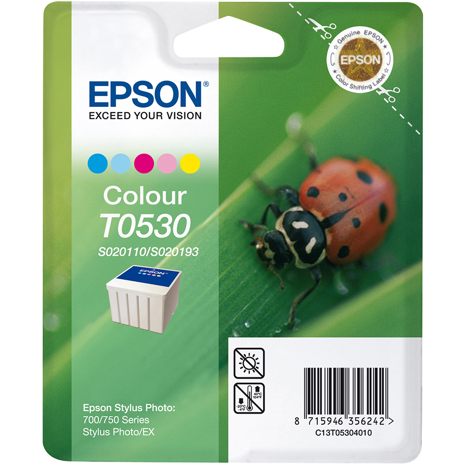 Original Epson T053 Colour Ink Cartridge (C13T05304010)