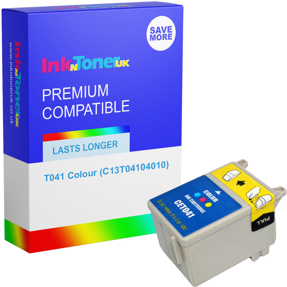 Premium Compatible Epson T041 Colour Ink Cartridge (C13T04104010)