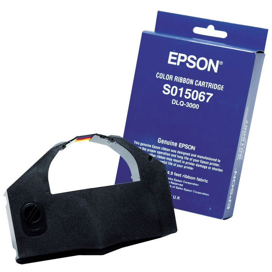 Original Epson S015067 Colour SIDM Fabric Ribbon (C13S015067)