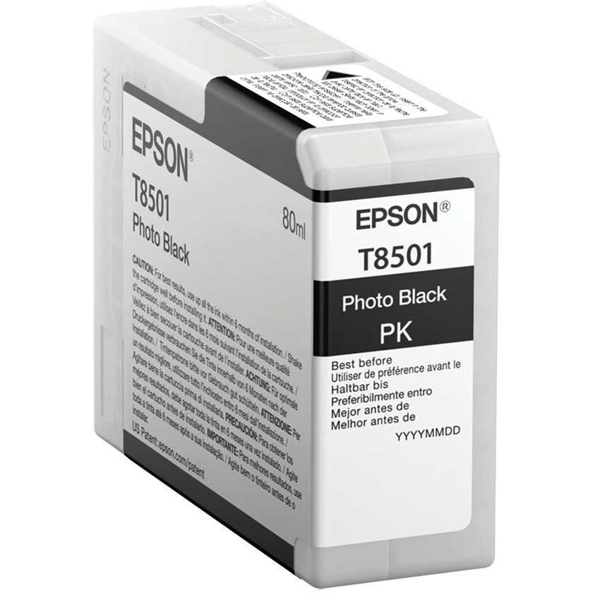Original Epson T8501 Photo Black Ink Cartridge (C13T850100)