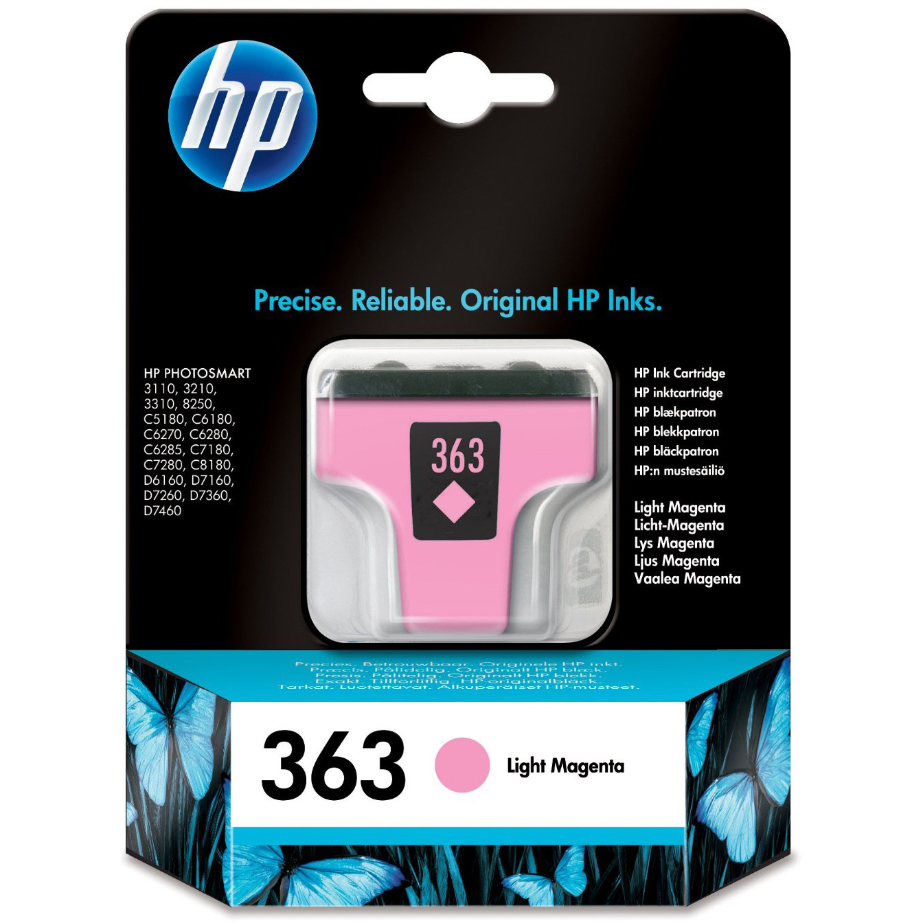 Original HP 363 Light Magenta Ink Cartridge (C8775EE)