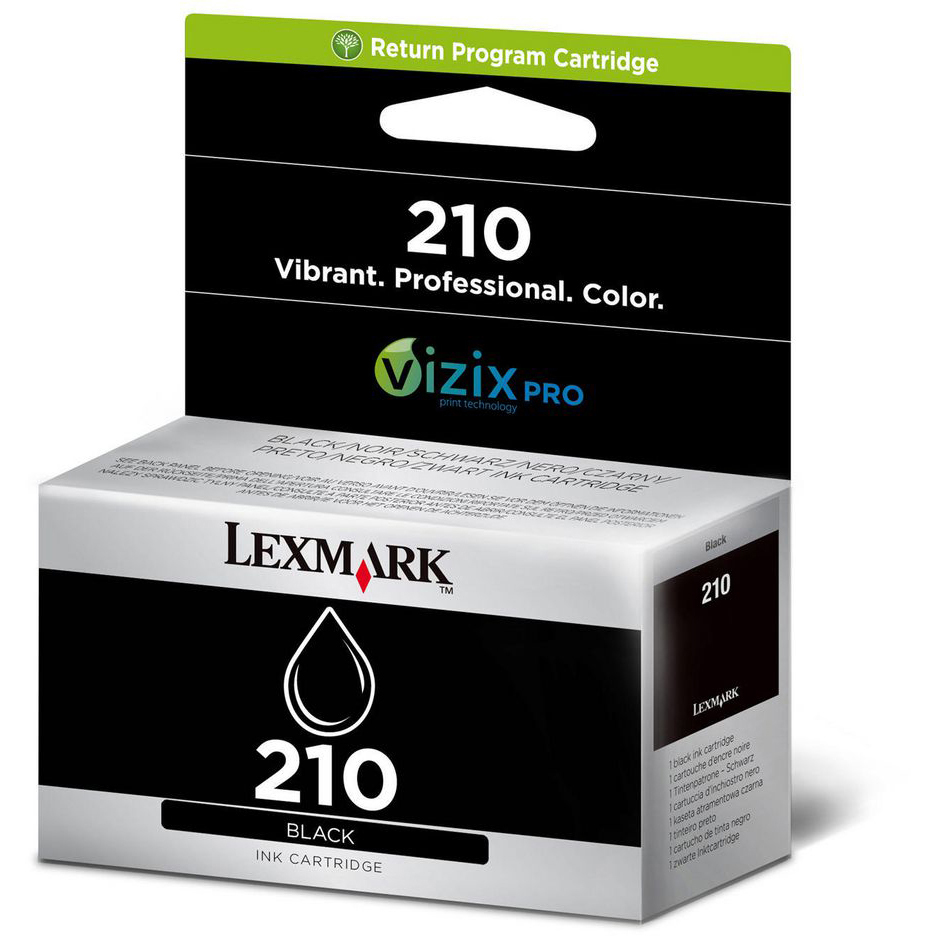 Original Lexmark 210 Black Ink Cartridge (14L0173E)