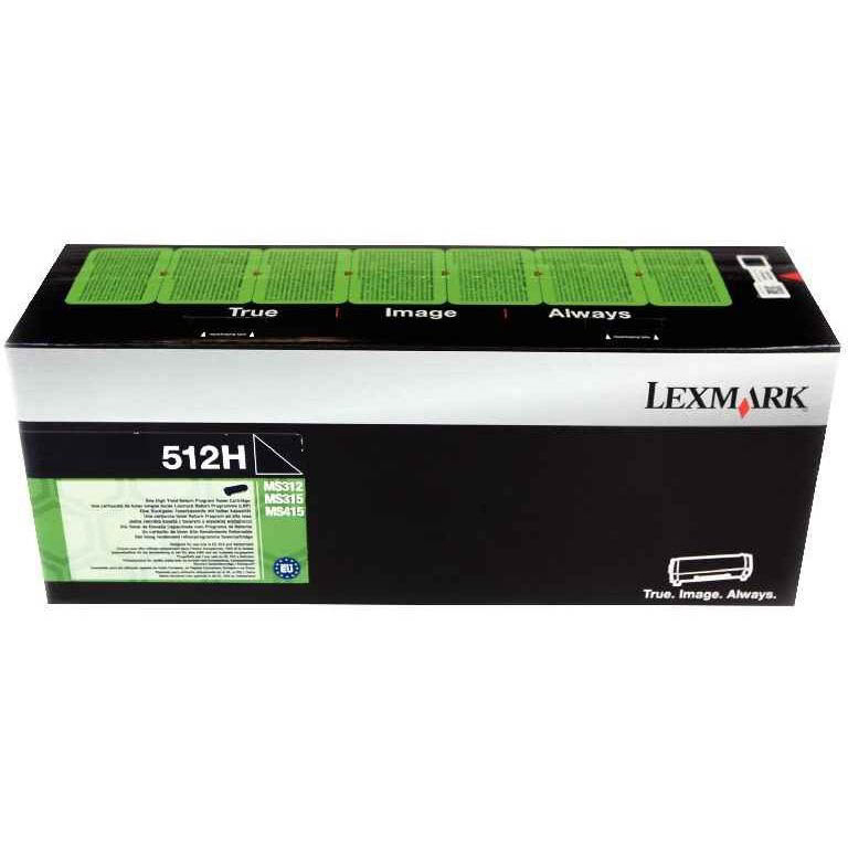Original Lexmark 512H Black High Capacity Toner Cartridge (51F2H00)