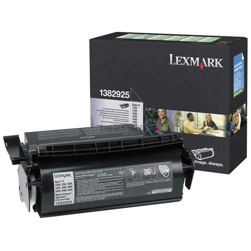 Original Lexmark 1382925 Black High Capacity Toner Cartridge (1382925)