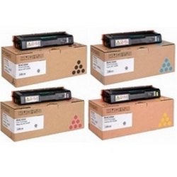 Original Ricoh 40605 CMYK Multipack Toner Cartridges (406052/ 406053/406766/ 406054/406767/ 406055/406768)