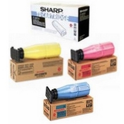 Original Sharp ARC16T / ARC-25 CMYK Multipack Toner Cartridges (ARC16T1/ AR-C25T6/ ARC-25T7/ ARC-25T8)