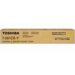 Original Toshiba T-281CEY Yellow Toner Cartridge (6AK00000107)
