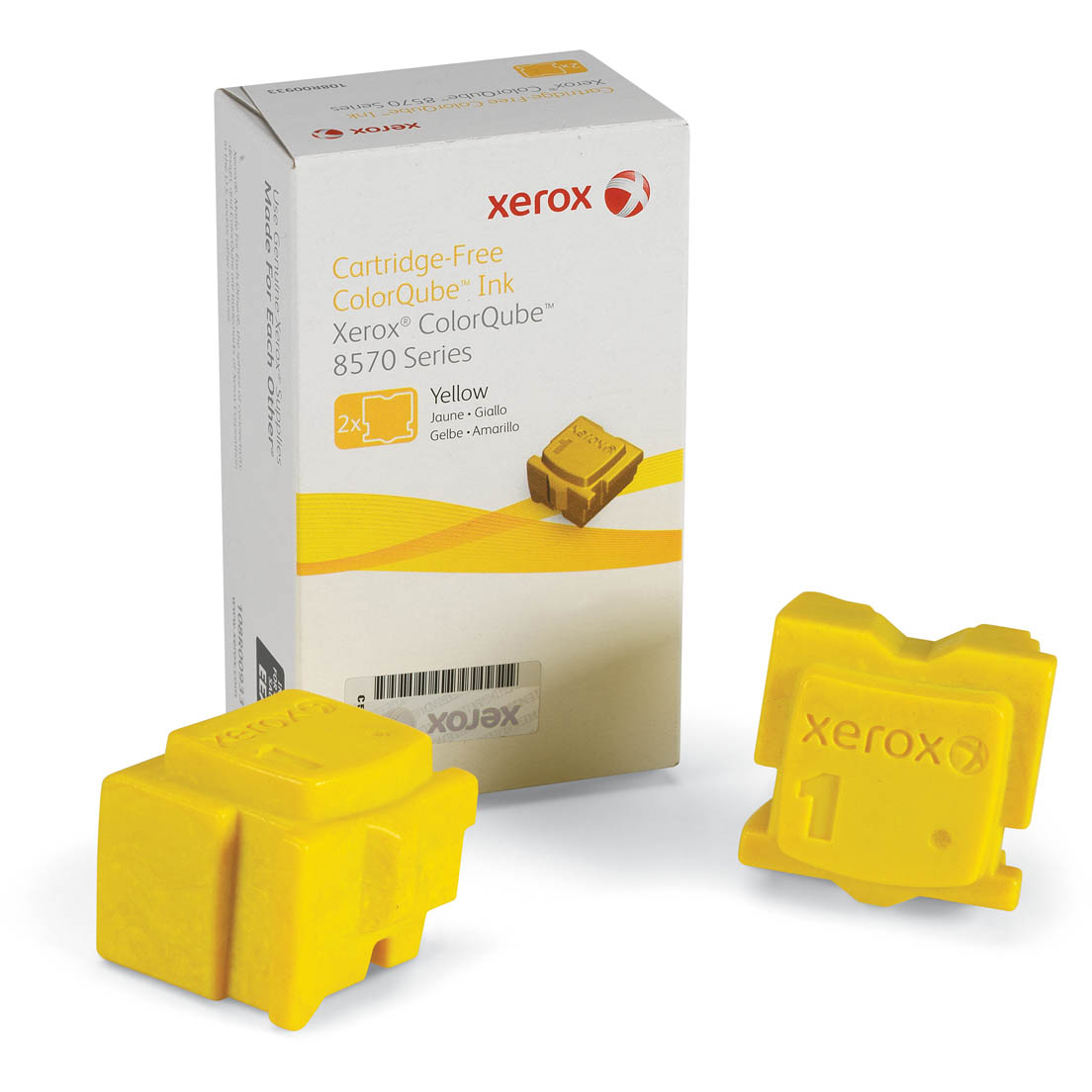 Original Xerox 108R00933 Yellow Twin Pack Solid Ink (108R00933)