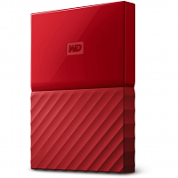 Original Western Digital My Passport 3TB Red USB 3.0 External Hard Drive (WDBYFT0030BRD-EEEX)