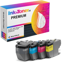 Compatible Brother LC-422XL CMYK Multipack High Capacity Ink Cartridges (LC422XLVAL)
